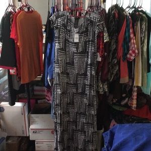 Design history full length dress